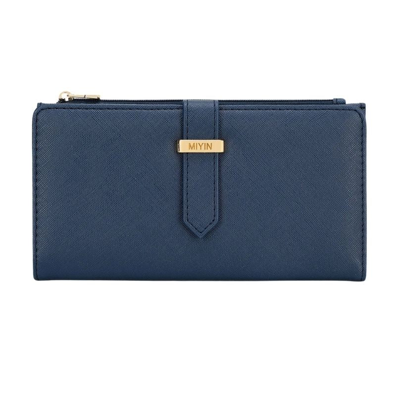 Portefeuille cuir RFID femme