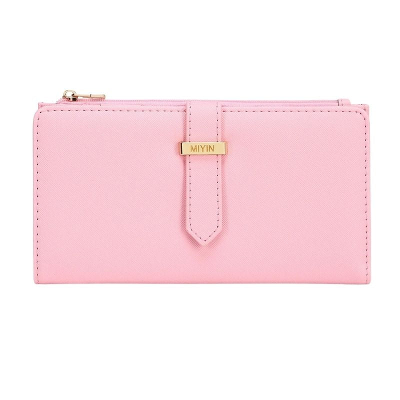 Portefeuille slim RFID femme 